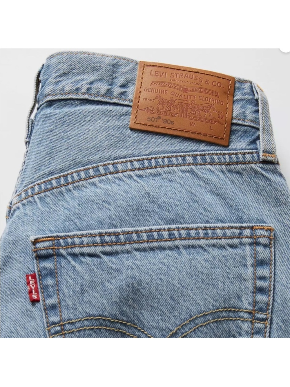 Levi's 501® '90s Lightweight Women's Jeans 25 x32 NEW WITH TAGS - Picture 3 of 12
